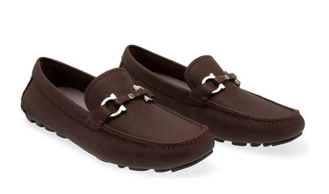 Salvatore Ferragamo Men's Gancini Driving Horsebit Loafers.